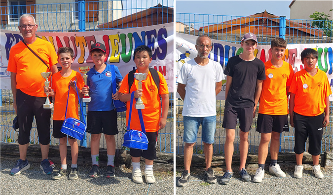 Triplette jeunes Castelginest 22/06/25 Triplette jeunes Castelginest 22/06/25