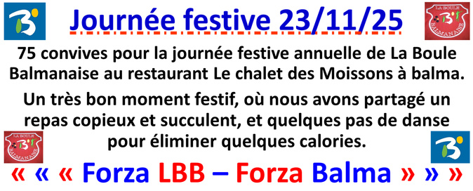 Journée festive 23/11/25