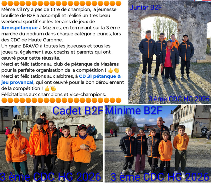 CDC Jeunes Mazères 29/03/26