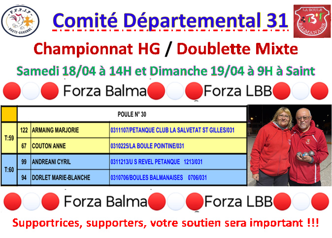 Championnat HG D mixte Saint Béat 18_19/04/26 Championnat HG D mixte Saint Béat 18_19/04/26