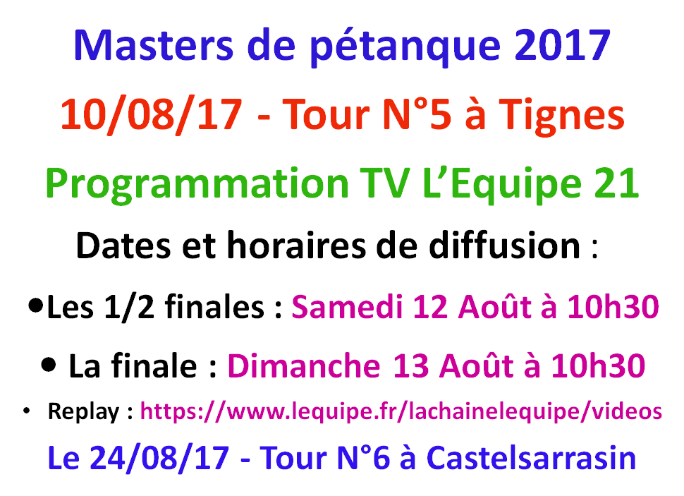 Programmation TV L'équipe 21