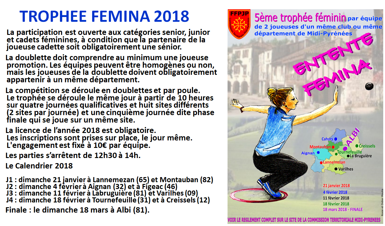Trophée fémina 2018