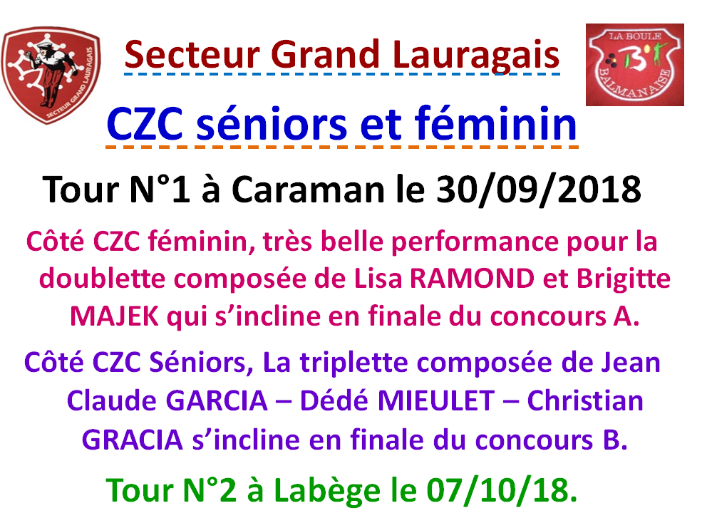 CZC DF + TS T1 Caraman 30/09/18