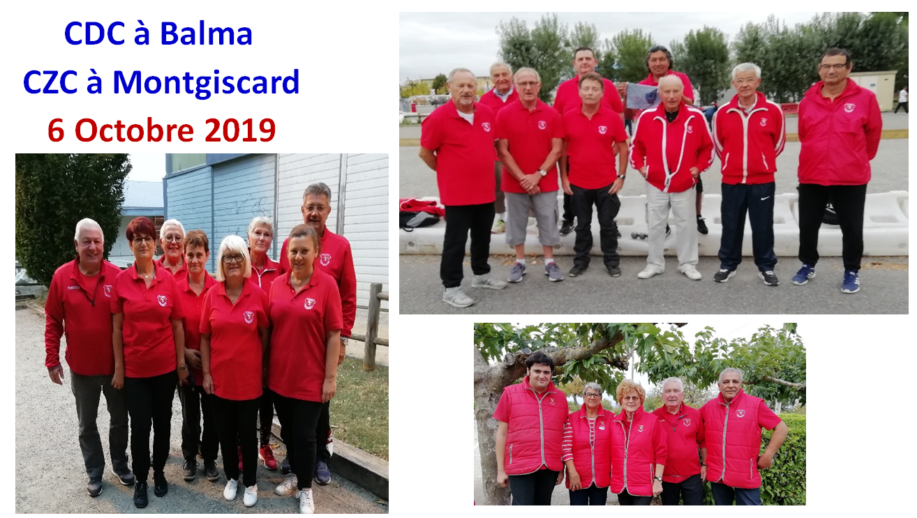 Résultats CDC D.Féminine + D3.Open 06/10/19 Résultats CDC D.Féminine + D3.Open 06/10/19