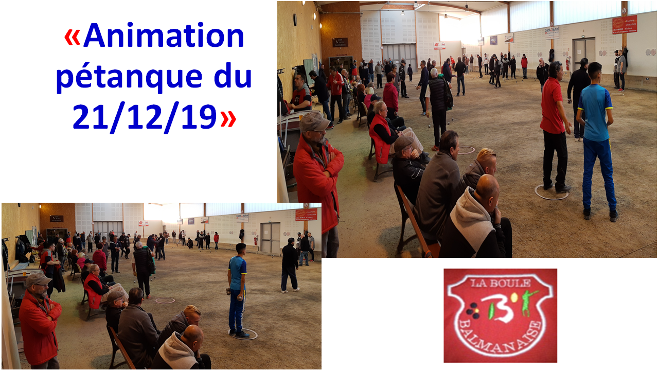 Infos fin 2019 / début 2020 Infos fin 2019 / début 2020