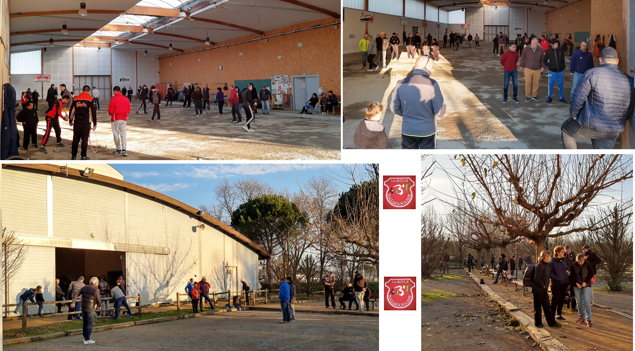 Animation pétanque hivernale 12/01/2020 Animation pétanque hivernale 12/01/2020