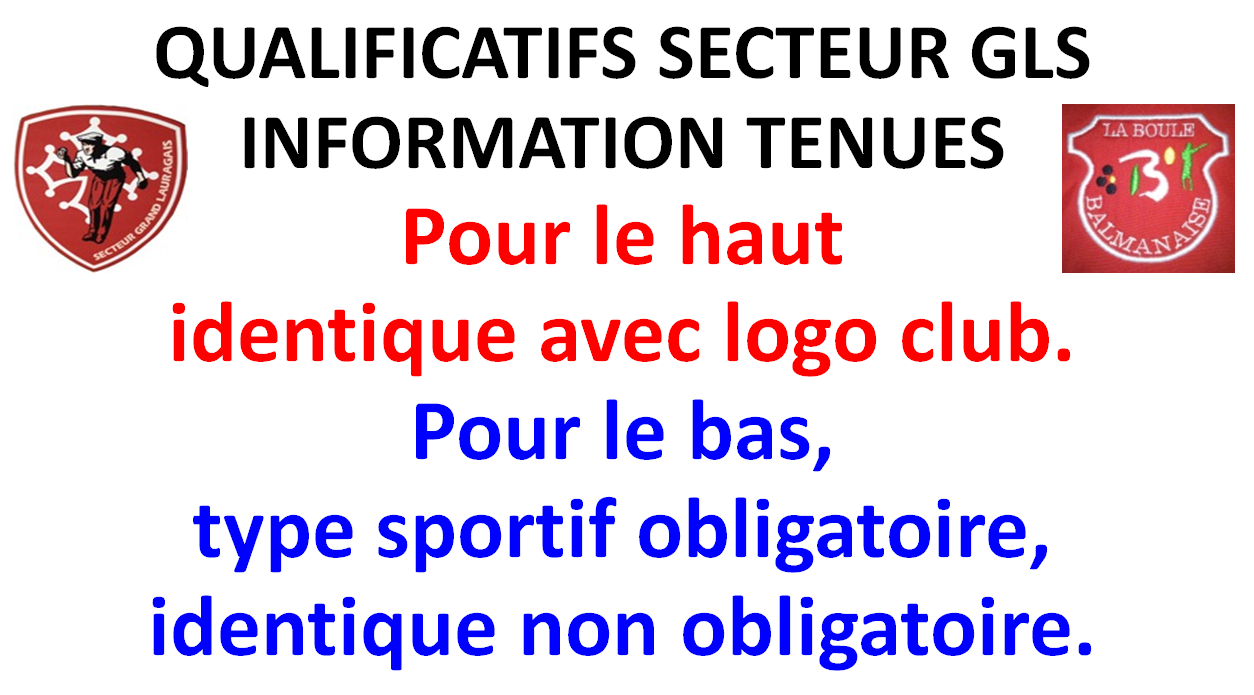 Information tenues qualificatifs 2020 Information tenues qualificatifs 2020