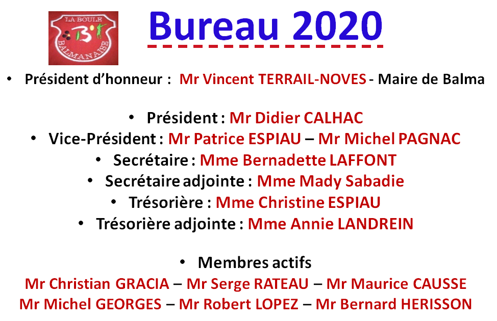 Bureau 2020 Bureau 2020