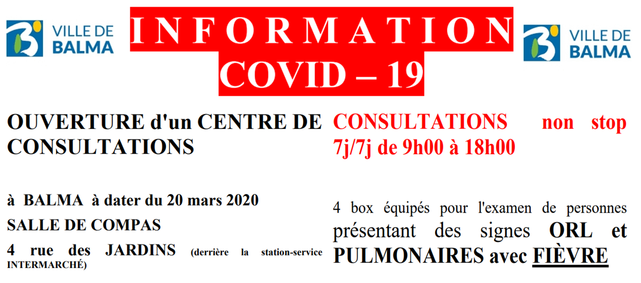 COVID-19 ville de Balma