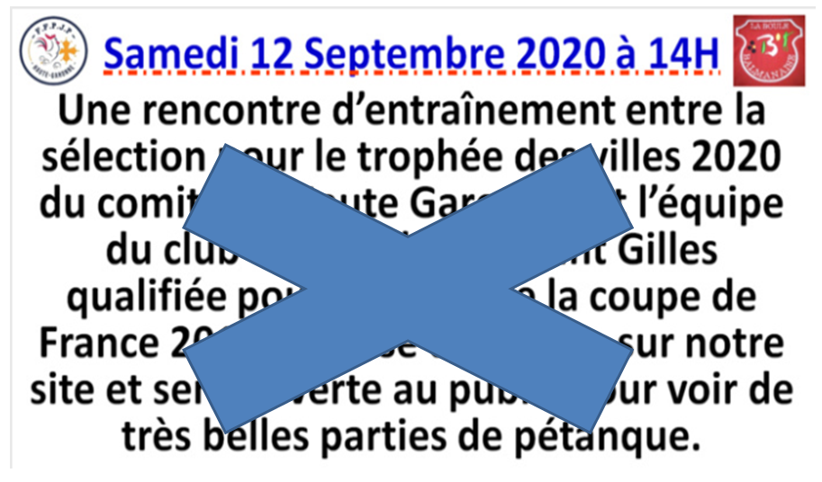 Samedi 12 Septembre 2020 à 14H