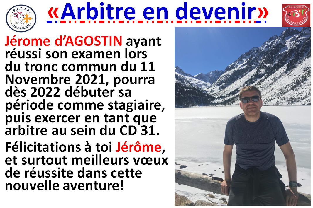 Arbitre en devenir Arbitre en devenir