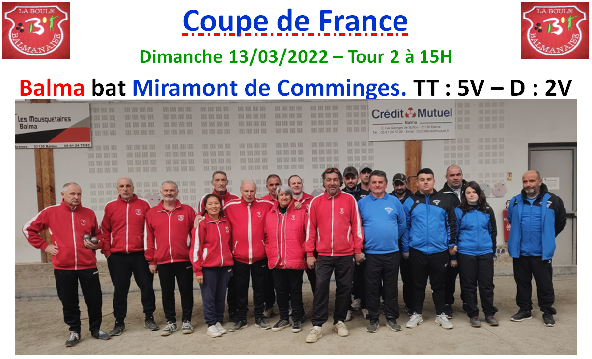 Coupe de France 13/03/22 Coupe de France 13/03/22
