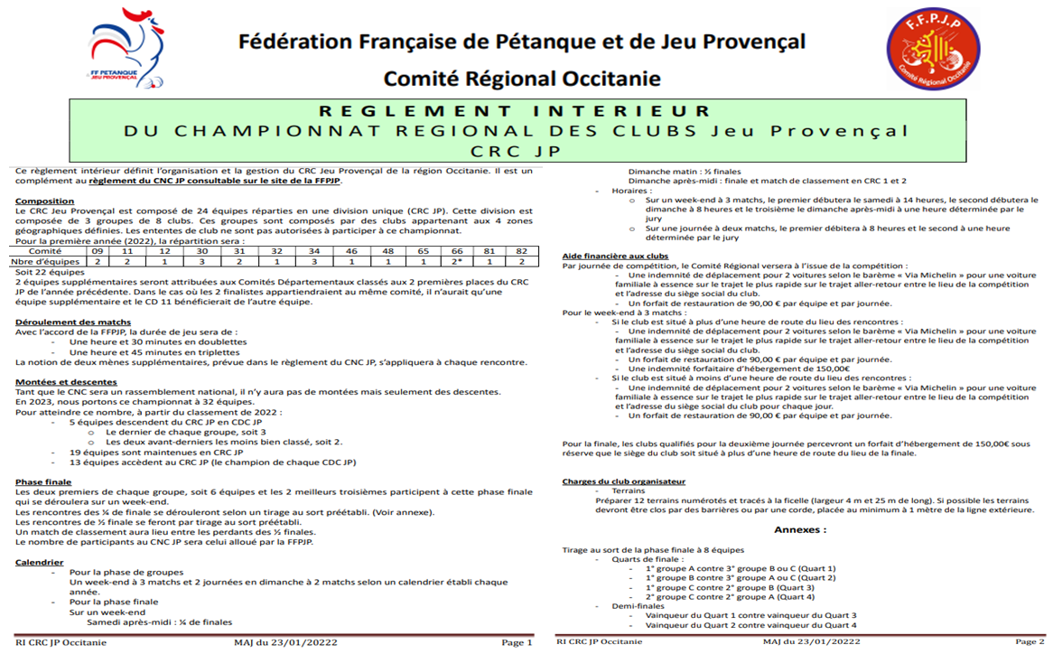 CRC Jeu Provençal 25_26/06/22