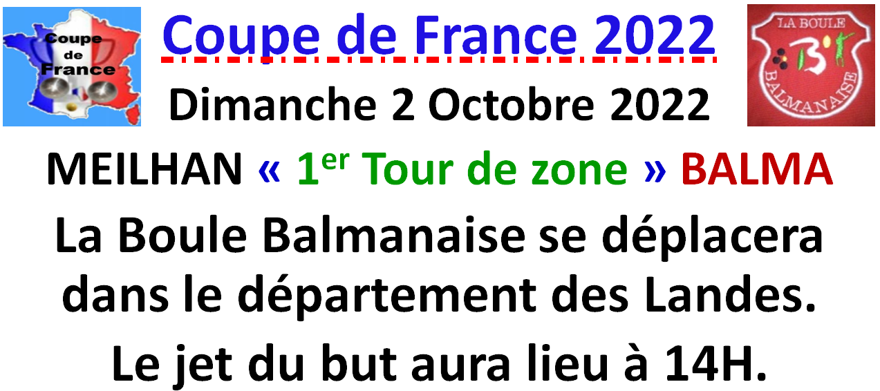 Coupe de France à Meilhan 02/10/2022