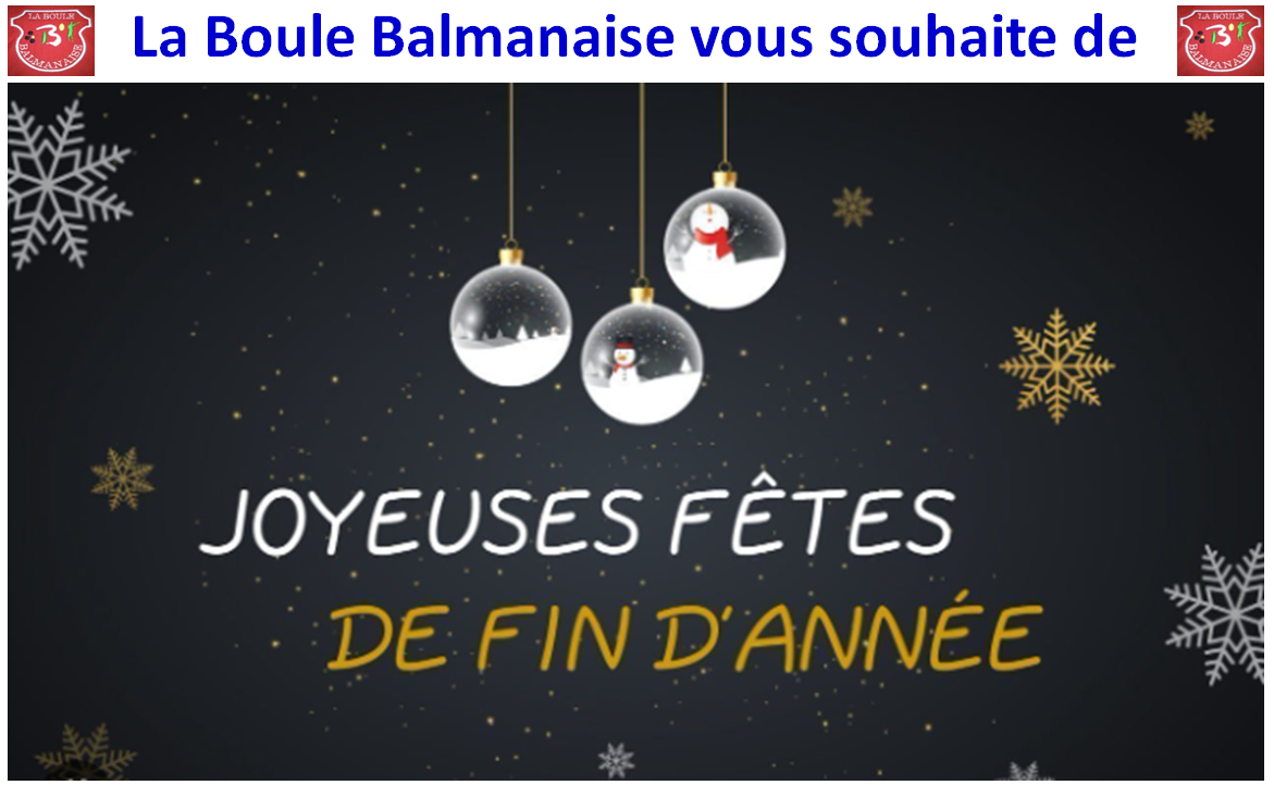 Joyeuses fêtes