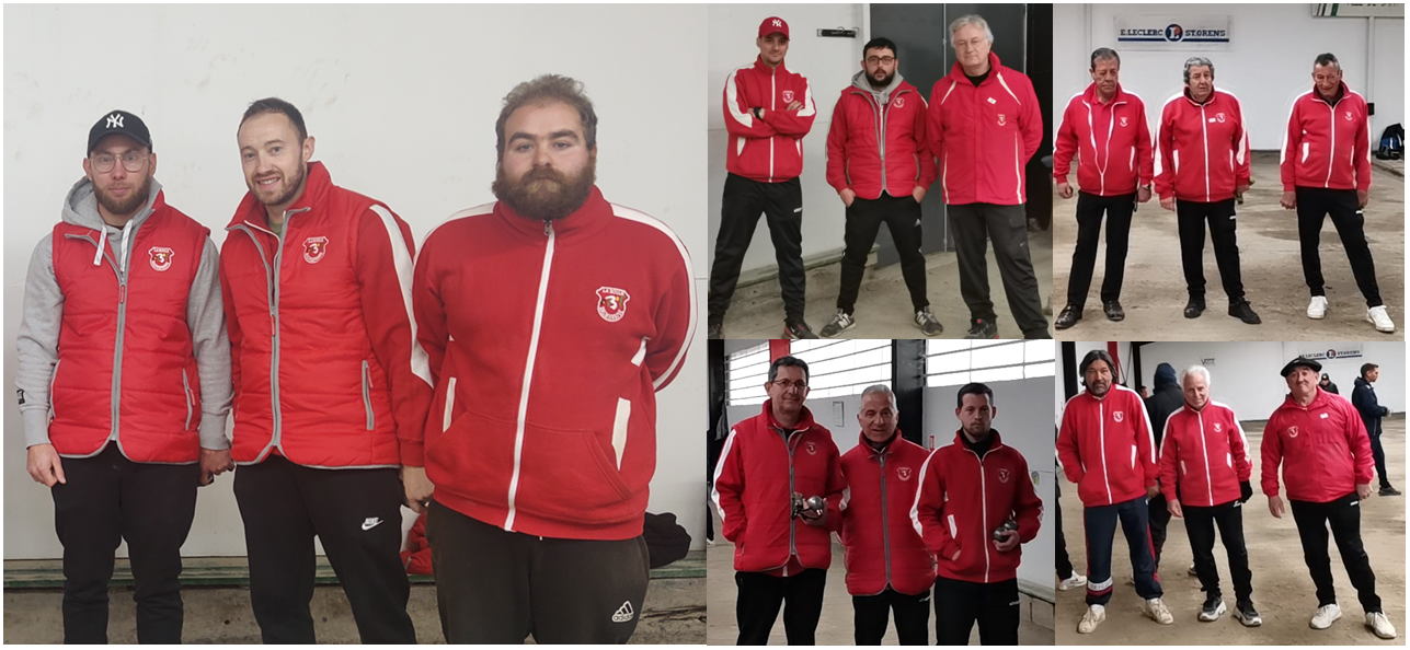 Qualificatif triplette sénior masculin 25/02/23 Qualificatif triplette sénior masculin 25/02/23