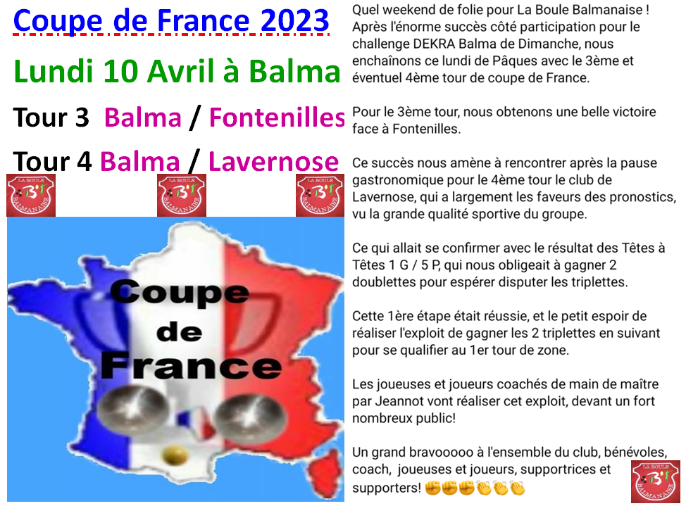 Coupe de France 10/04/23
