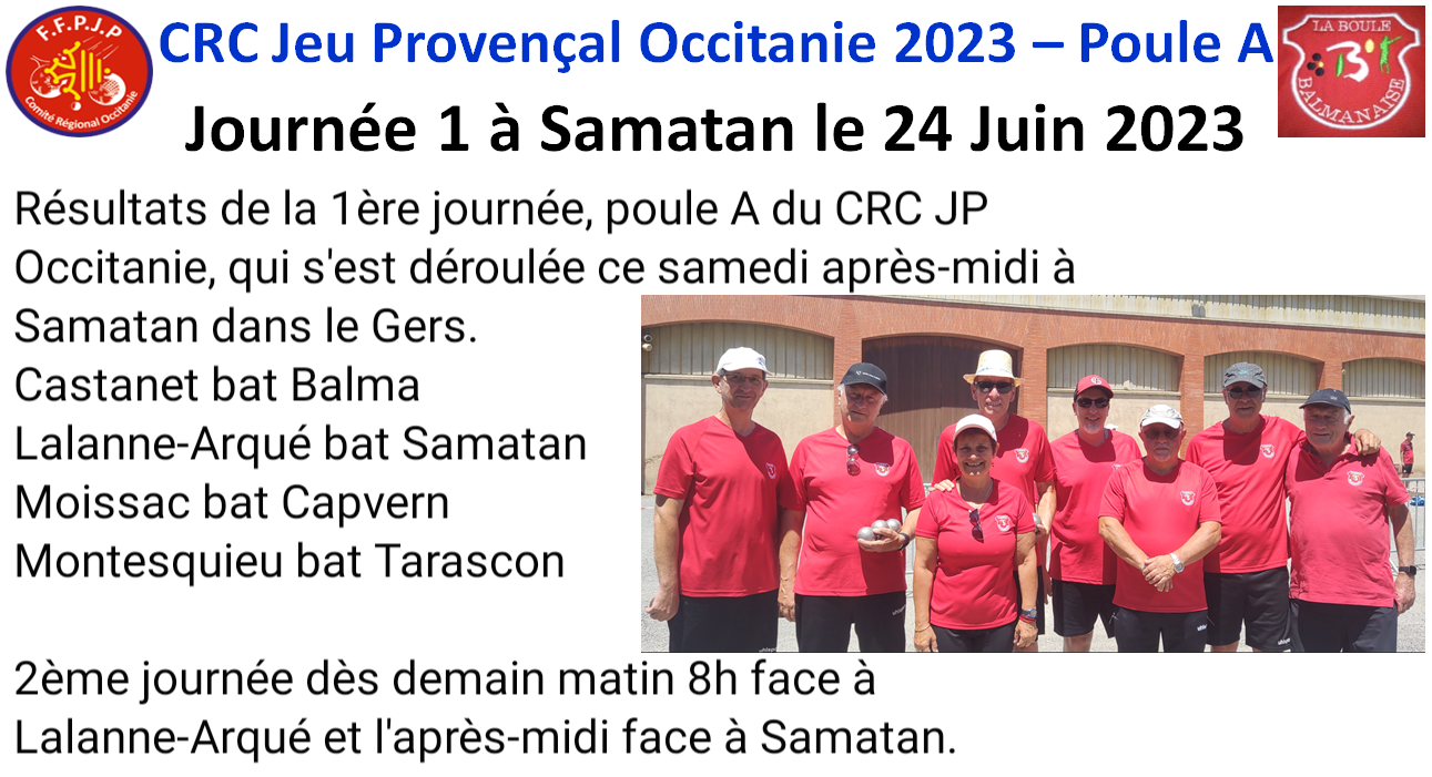 CRC JP J1 à Samatan 24/06/23