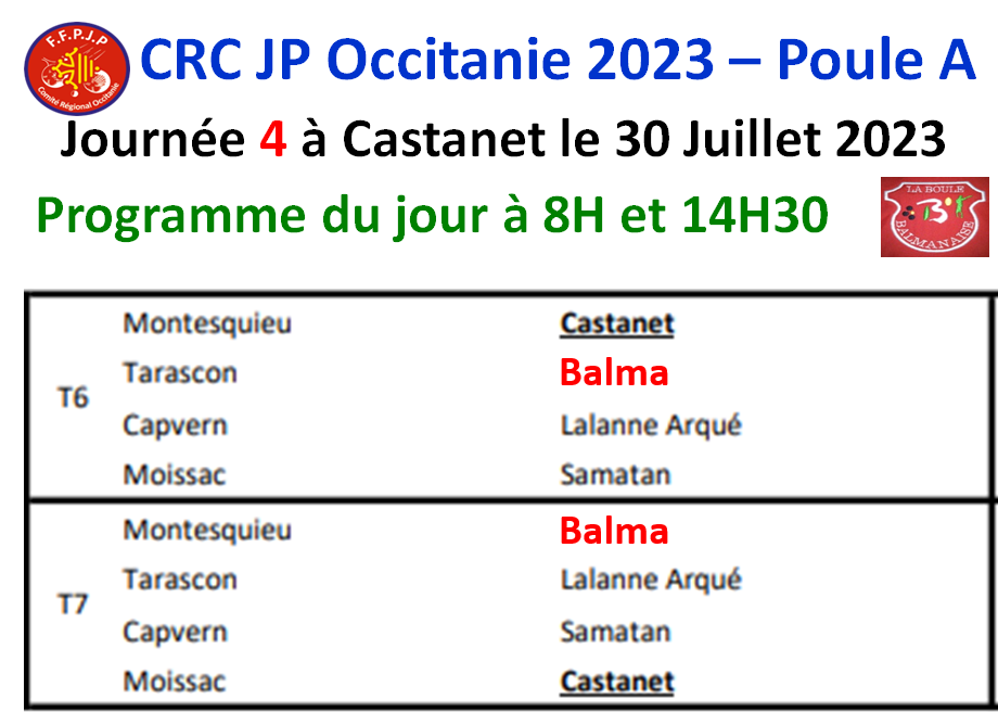 CRC Jeu Provençal Castanet 30/07/23