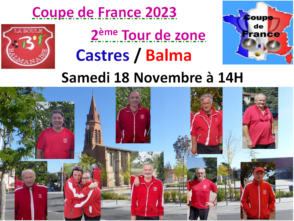 Coupe de France Castres / Balma 18/11/23