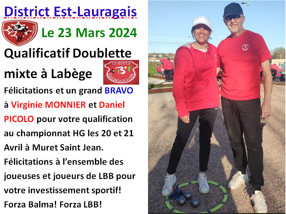 D mixte à Labège 23/03/24 D mixte à Labège 23/03/24