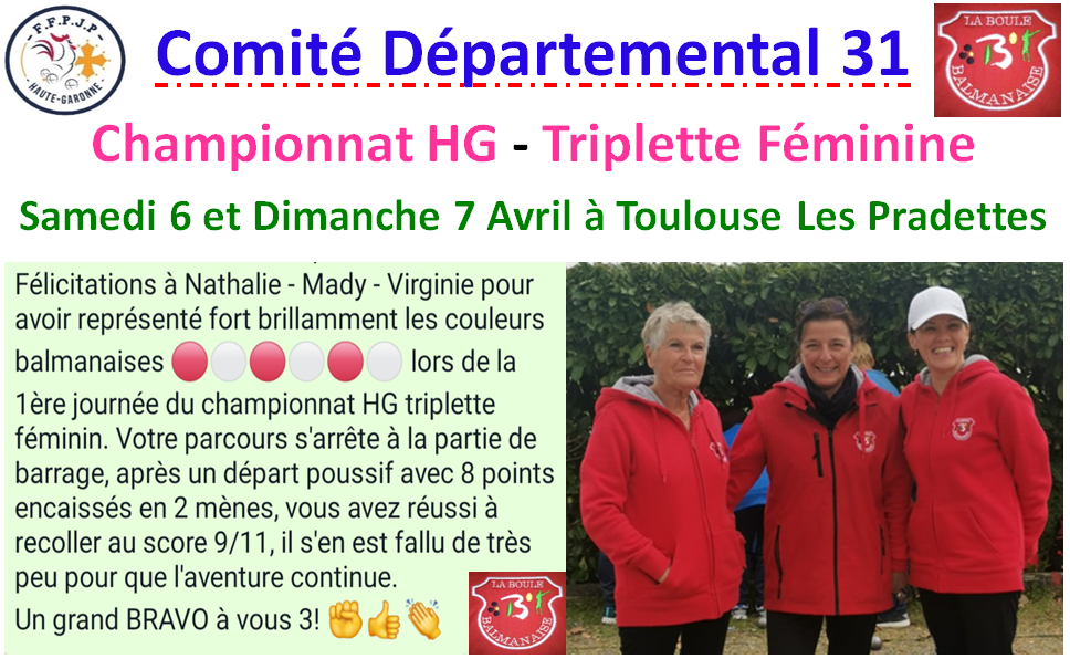 Championnat TF Les Pradettes 06/04/2024 Championnat TF Les Pradettes 06/04/2024