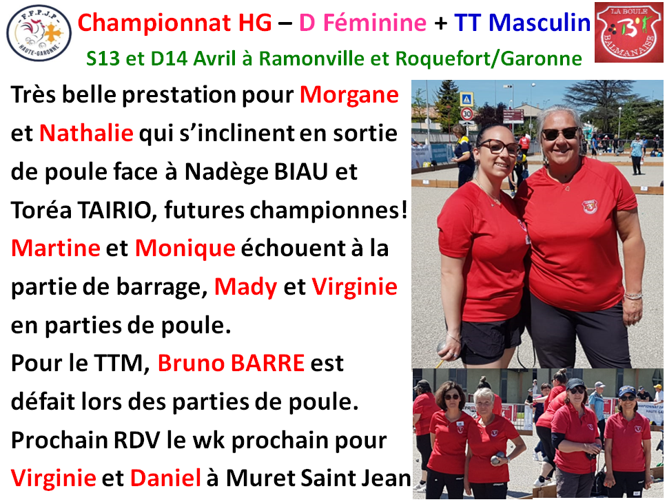 Championnat DF + TTM 13_14/04/24 Championnat DF + TTM 13_14/04/24