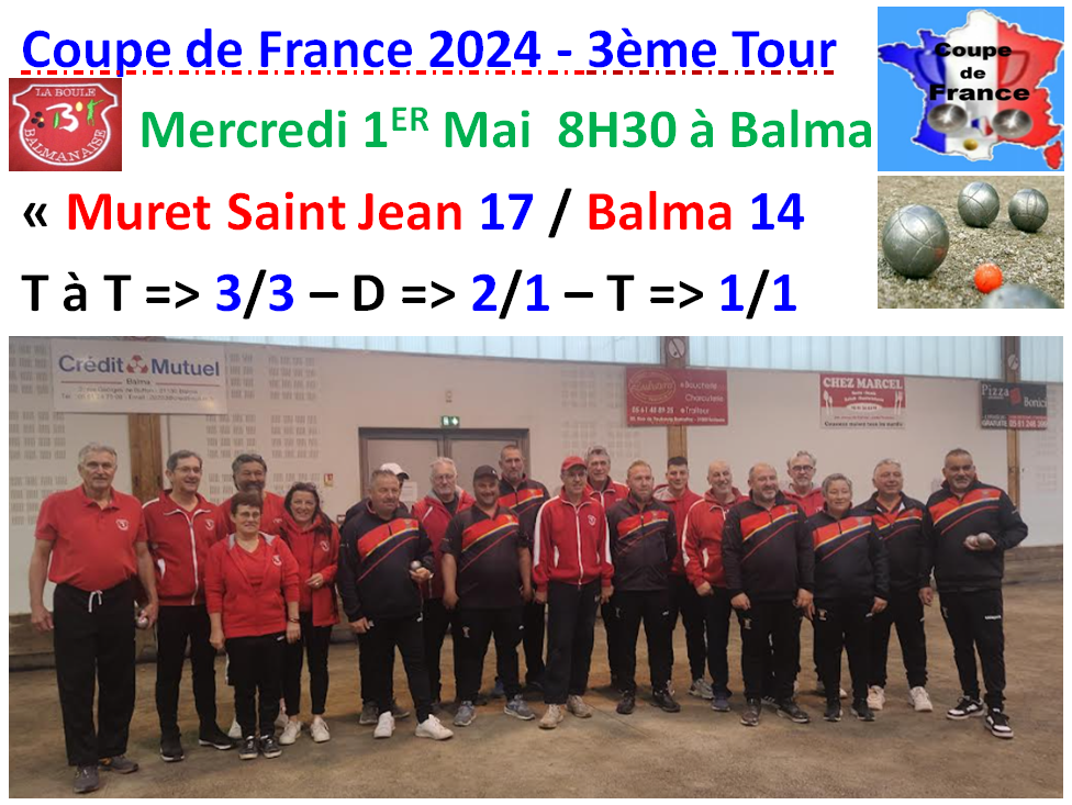 Coupe de France T3 + T4 Balma 01/05/24
