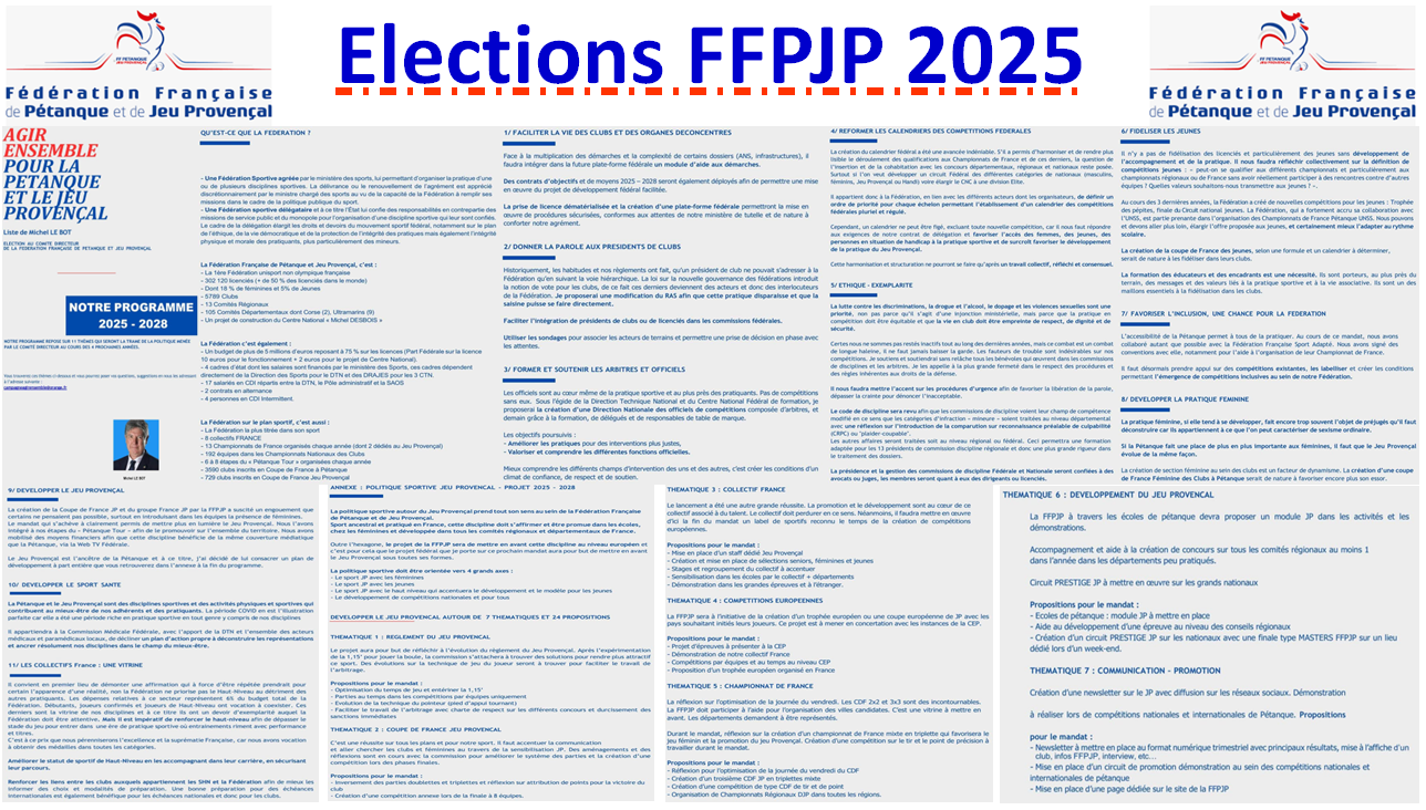 FFPJP Elections 2025 FFPJP Elections 2025