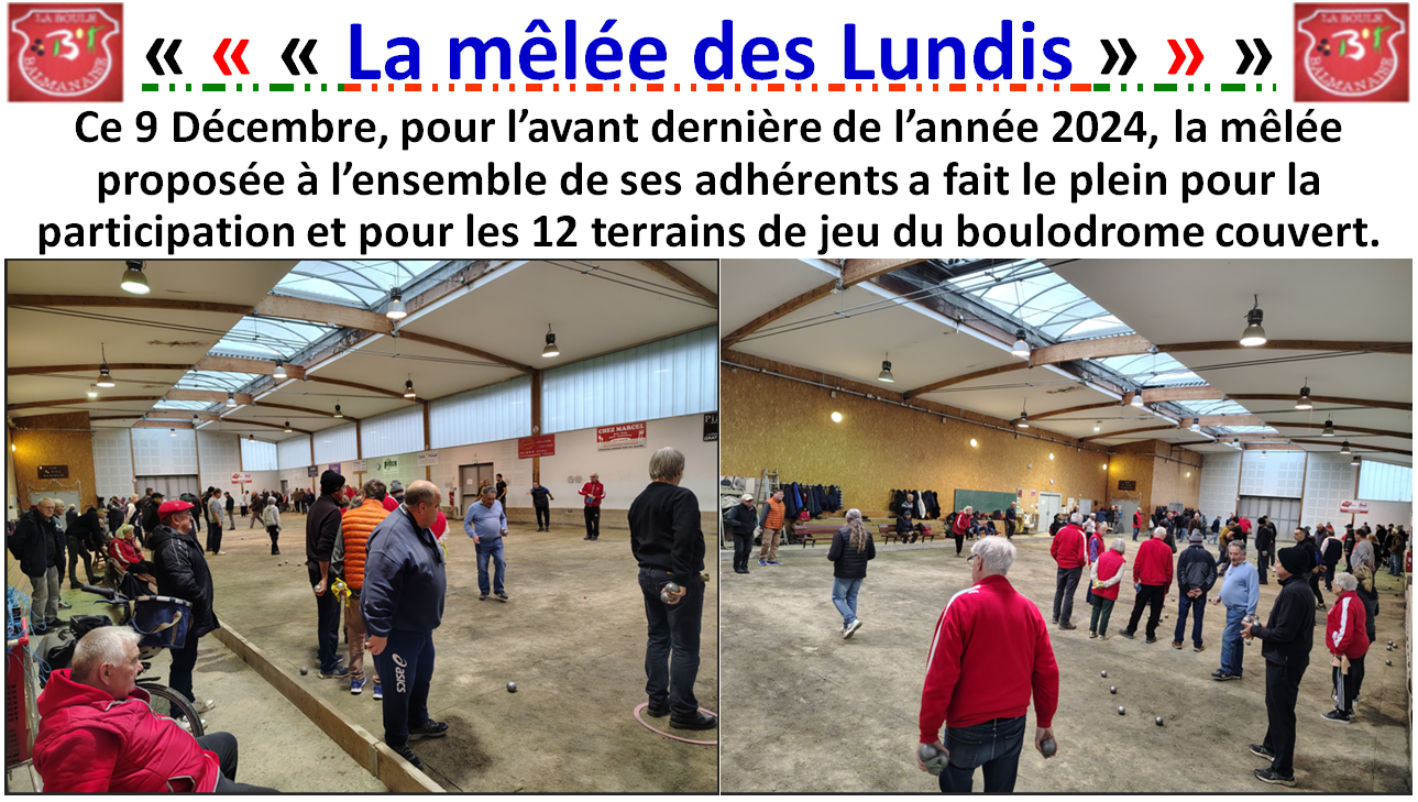 La mêlée du lundi 09/12/24 La mêlée du lundi 09/12/24