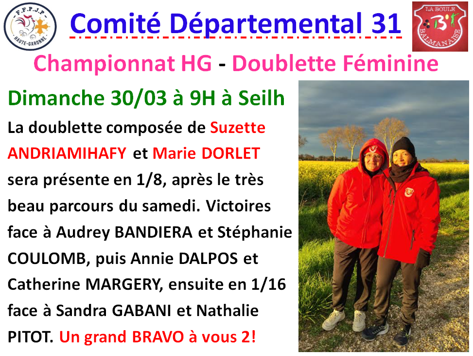 Championnat D féminine Seilh 29/03/25 Championnat D féminine Seilh 29/03/25