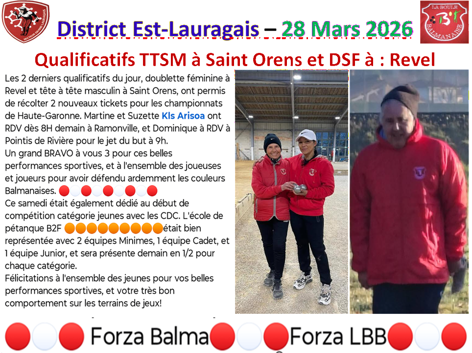 Qualificatifs DSF + TTSM + CDC Jeunes 28/03/26