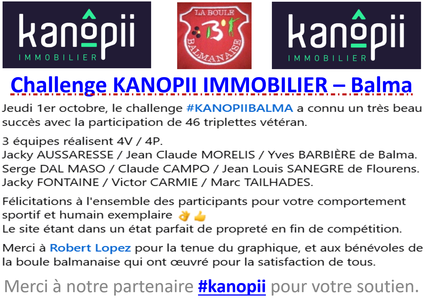 Challenge Kanopii T vétéran 01/10/26