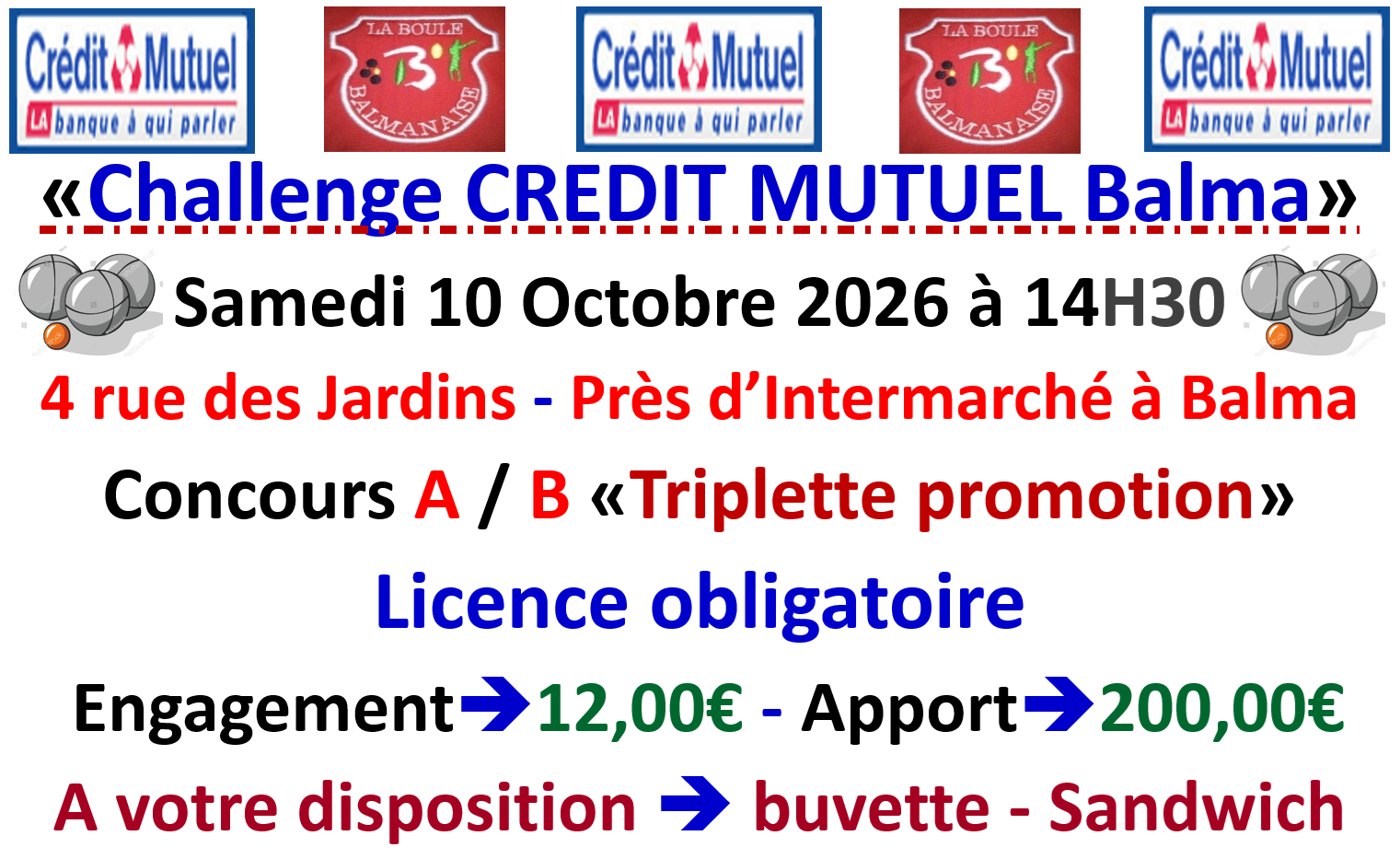 Challenge Crédit Mutuel 10/10/26