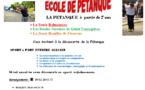 Ecole de pétanque