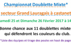 Doublette Mixte Castanet 25_26.02.17