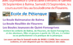 Ecole pétanque 23/06/17