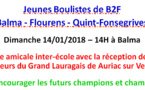 Jeunes boulistes B2F