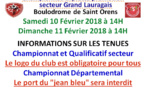 Championnat promotion GLS 10/11_02_18