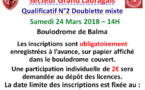 Qualificatif N°2  D Mixte - Balma 24/03/18
