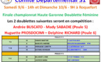 Championnat HG DF + DM à Roquefort 9_10/05/18