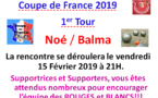 Coupe de France 2019 Tour N°1