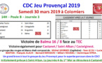 Résultats + classement J3 CDC JP 30/03/19