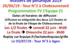 Masters 2019 T2 sur l'Equipe 21.