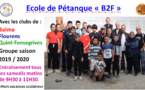 Ecole pétanque B2F saison 2019/2020