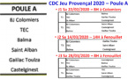 CDC JP 2020 Poules A + B