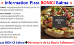 Information Pizza BONICI Balma 17/04/2020