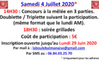 Programme Samedi 4 Juillet 2020