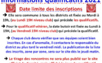 Infos qualificatifs 2021