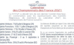 FFPJP Championnats de France==>Dates 2021
